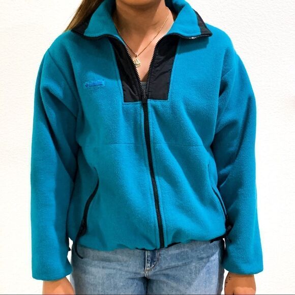 Columbia Fleece Zip-up Jacket - Picture 1 of 6